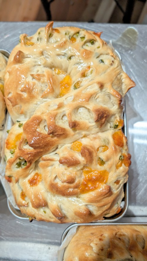 Jalapeno cheddar bread