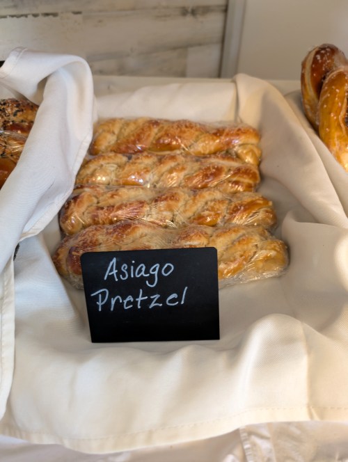 Twisted Cheddar Pretzel