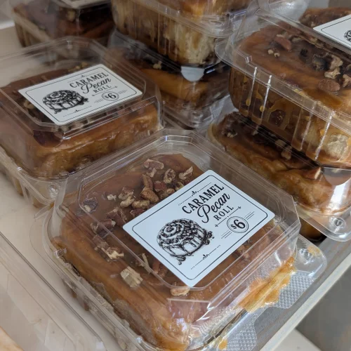 Jumbo Caramel Pecan Roll
